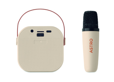 Logo trade corporate gifts picture of: Karaoke set speaker