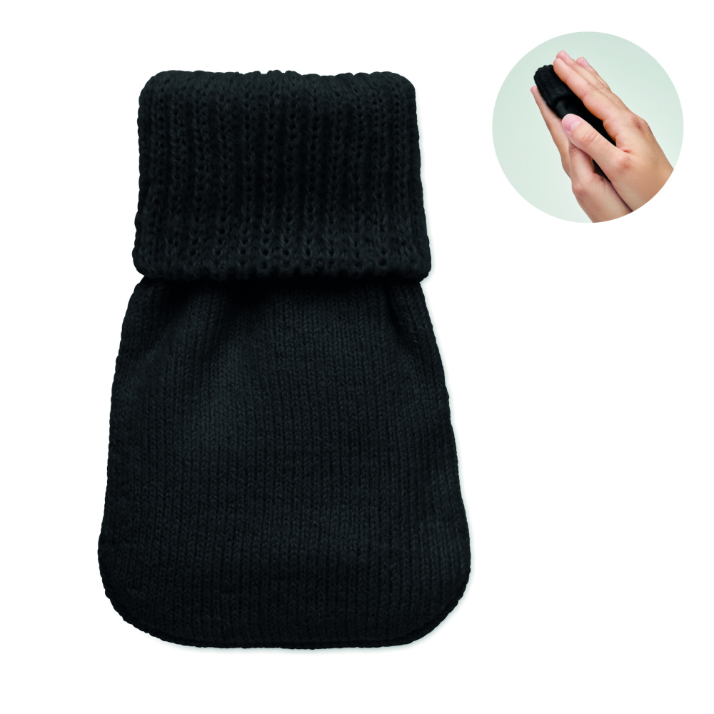 Logotrade promotional gift picture of: Hand warmer knitted polyester