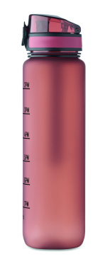 Logotrade advertising product image of: Sports water bottle RPET 1L