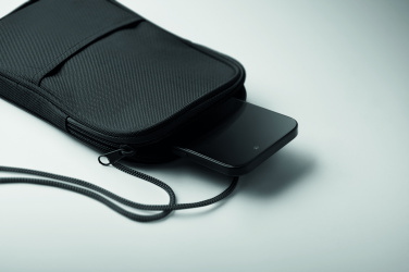 Logo trade promotional items image of: RPET cross body travel pouch