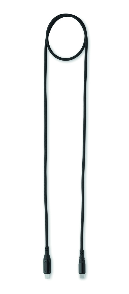 Logo trade advertising products picture of: 100W charging cable type-C