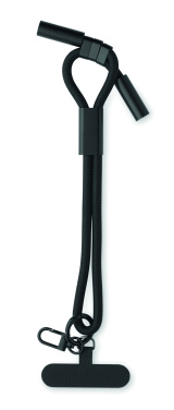 Logo trade promotional merchandise image of: Charging phone wrist strap 60W