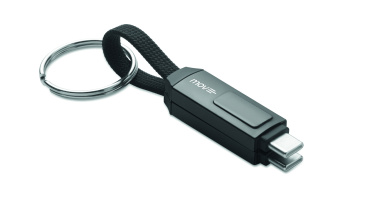 Logo trade business gift photo of: 60W charging cable keyring