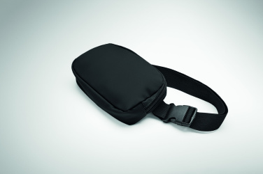 Logo trade promotional merchandise picture of: Waist bag in 210D polyester