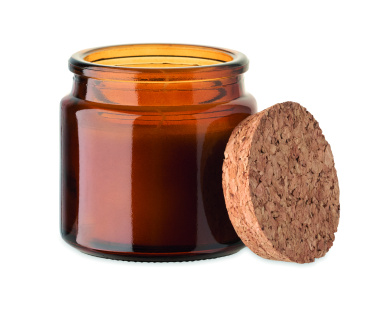 Logo trade promotional giveaways picture of: Plant based wax candle 70 gr