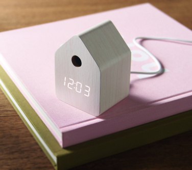 Logotrade promotional merchandise photo of: MDF cuckoo alarm clock