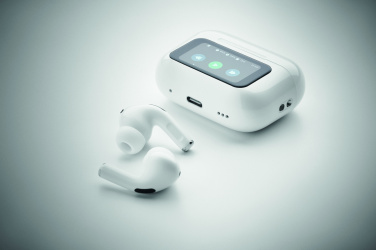 Logo trade promotional products picture of: ABS TWS earbuds