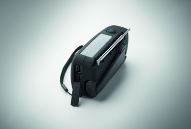 Logotrade advertising product image of: Portable radio SOS with LED torch