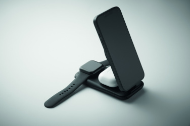 Logotrade promotional gift image of: 3 in 1 wireless charger 15W