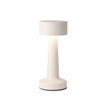 Logo trade promotional gifts picture of: VINGA Maris RCS recycled ABS table lamp