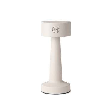 Logo trade promotional merchandise photo of: VINGA Maris RCS recycled ABS table lamp
