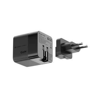 Logotrade promotional items photo of: Urban Vitamin Mendocino 65W GaN charger retractable cable