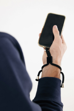 Logo trade promotional products image of: CarryLoop RCS recycled PET adjustable phone holder wristlet