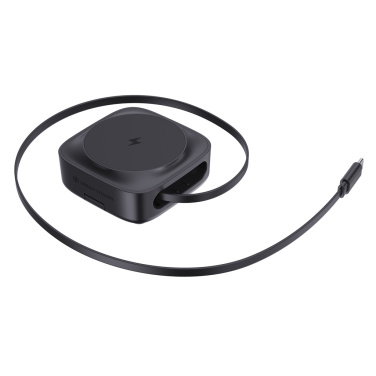 Logo trade promotional gifts picture of: Urban Vitamin Goleta 2-in-1 15W magnetic wireless charger