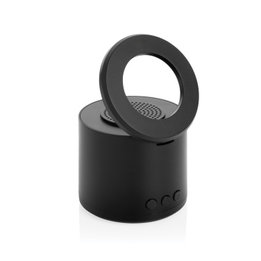 Logo trade promotional products picture of: Magpulse RCS recycled plastic 3W speaker w/magnetic holder