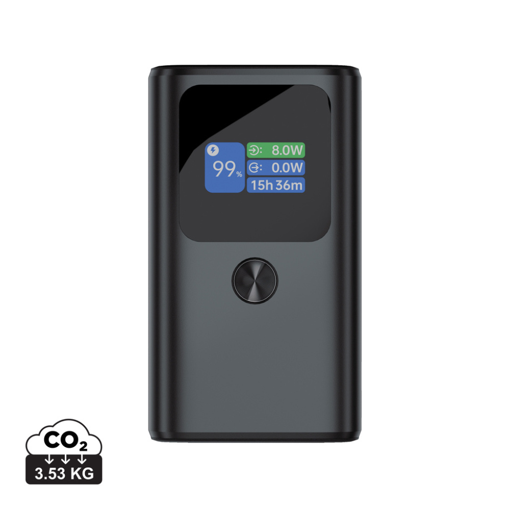 Logo trade corporate gifts picture of: Urban Vitamin Campbell 55W 10.000mAh pocket powerbank