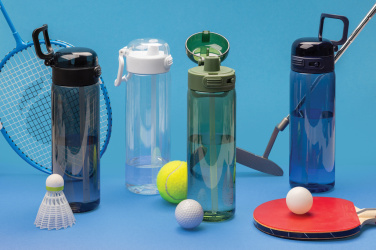Logo trade promotional gifts picture of: SipnLock RCS RPET Leakproof sports water bottle 800ML