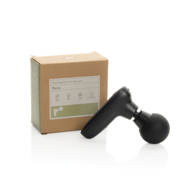 Logo trade promotional merchandise image of: Revix RCS recycled plastic massage gun