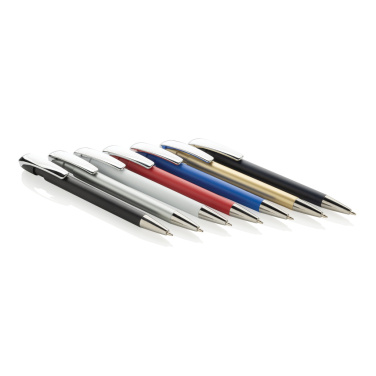Logotrade promotional merchandise picture of: Glide GRS certified R-ABS Metal Clip Pen