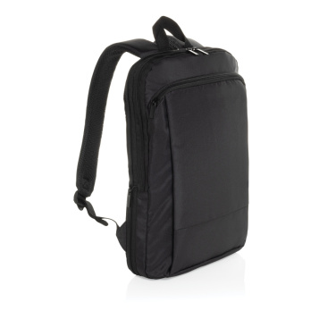 Logotrade promotional giveaway image of: Flexpack Aware™ RPET Expandable Slim 15.6" Laptop Backpack