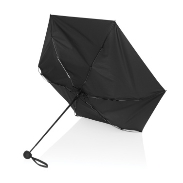 Logo trade promotional giveaways picture of: 19.5" Aware™ RPET super mini manual 190T Pongee umbrella