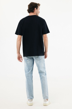 Logo trade promotional merchandise image of: IQONIQ Nikko heavyweight recycled cotton t-shirt