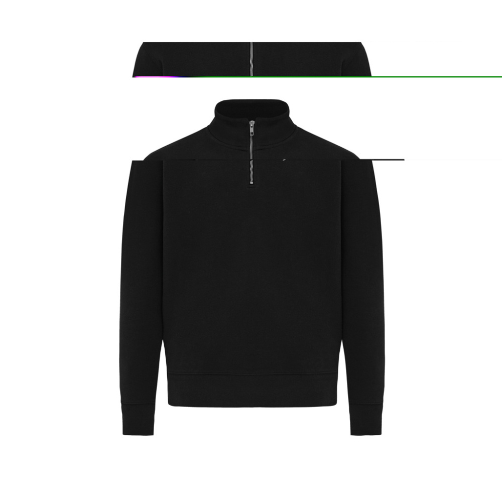 Logotrade promotional gift picture of: IQONIQ Elgon recycled cotton quarter zip sweater