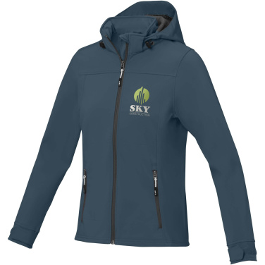 Logo trade business gifts image of: Langley women's softshell jacket