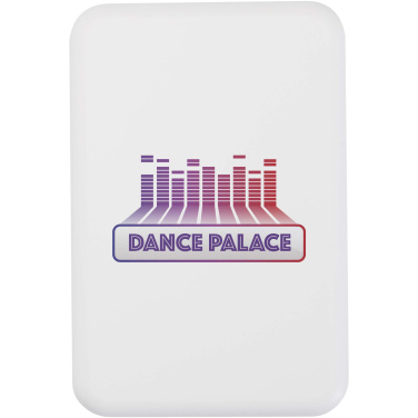 Logo trade promotional gift photo of: Acrab 5000 mAh 15W magnetic wireless power bank with 20W PD - made from recycled plastic