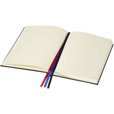 Logotrade promotional item picture of: Alder A5 hard cover notebook