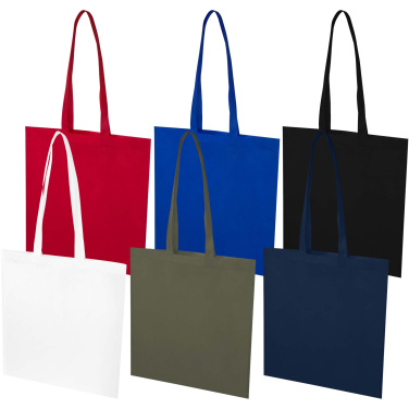 Logotrade promotional item image of: EcoSeal GRS recycled nonwoven convention tote bag 6L