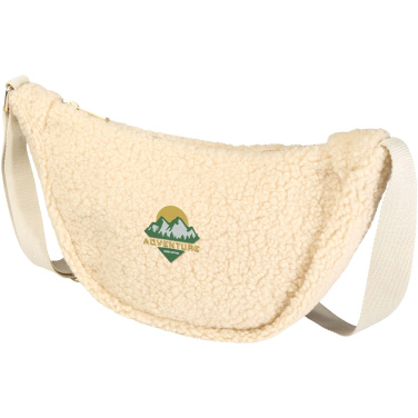 Logotrade corporate gifts photo of: Bear GRS recycled sherpa crossbody bag 3L