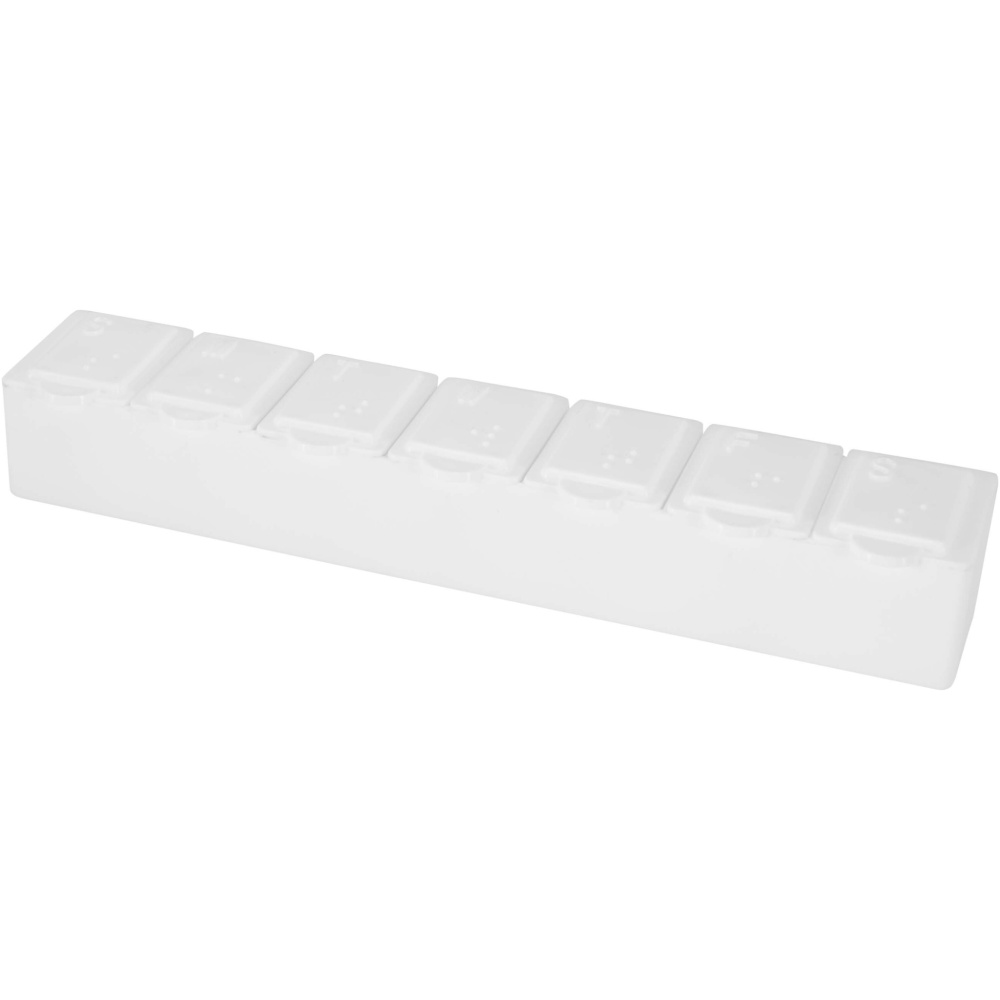 Logo trade promotional giveaways image of: Dose 7-day multi-vitamin organiser