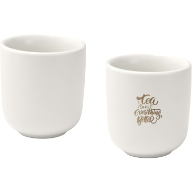 Logotrade corporate gifts photo of: Male 90 ml ceramic espresso cups - set of 2