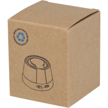 Logotrade promotional merchandise photo of: Horna 3W recycled plastic magnetic wireless speaker