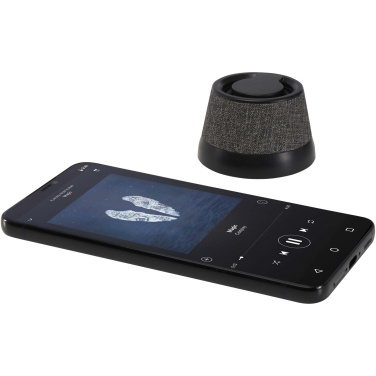Logo trade promotional gifts picture of: Horna 3W recycled plastic magnetic wireless speaker