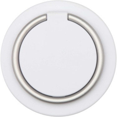 Logotrade promotional merchandise image of: Albali recycled plastic magnetic phone holder with ring stand