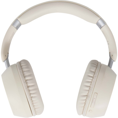 Logo trade promotional products image of: Hoggar recycled plastic over-ear foldeable ANC and ENC headphones