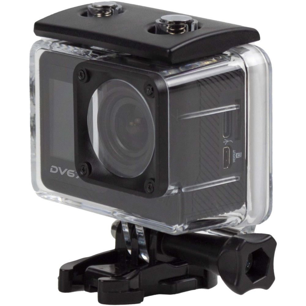 Logo trade promotional merchandise photo of: Prixton DV670 4K dual screen action camera