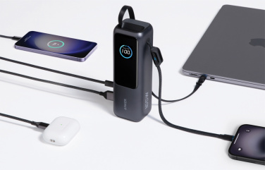 Logo trade promotional gifts picture of: Anker Power Bank 25.000 mah 165W, Built-in retractable cable