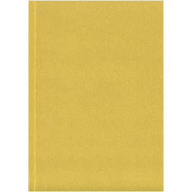Logo trade corporate gifts image of: Novella Austen A5 metallic soft cover notebook - 100 sheets