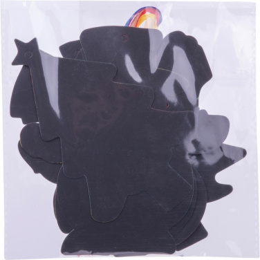 Logo trade promotional merchandise image of: Scratch-off Christmas ornaments SOUTH POLE