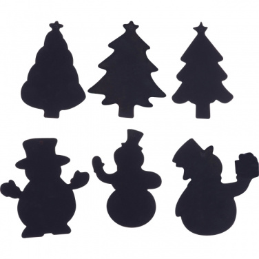 Logotrade promotional gift image of: Scratch-off Christmas ornaments SOUTH POLE