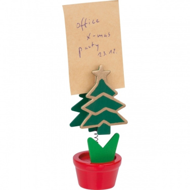 Logo trade promotional products image of: Christmas tree clip WINNIPEG
