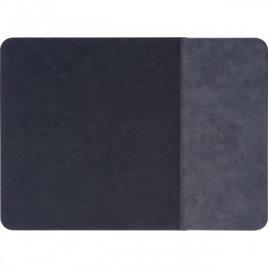 Logo trade business gift photo of: Mousepad with Wireless Charging ROTHERHAM