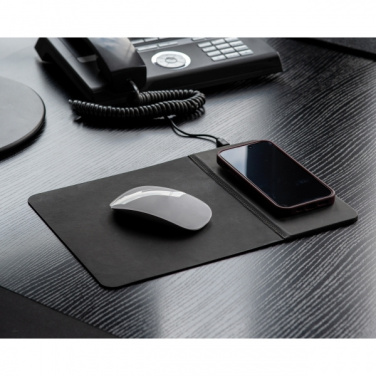Logotrade advertising product image of: Mousepad with Wireless Charging ROTHERHAM