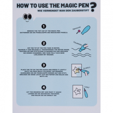 Logo trade promotional giveaways picture of: Watercoloring Book ANGERS