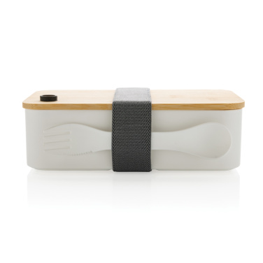Logo trade promotional item photo of: RCS RPP lunchbox with bamboo lid