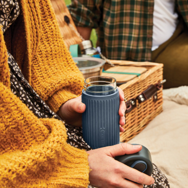 Logotrade promotional giveaway picture of: Black+Blum Glass Travel Cup 340ML