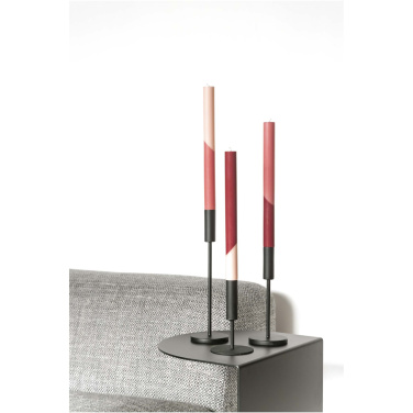 Logo trade promotional merchandise photo of: Originalhome Eden diagonal candles - set of 3